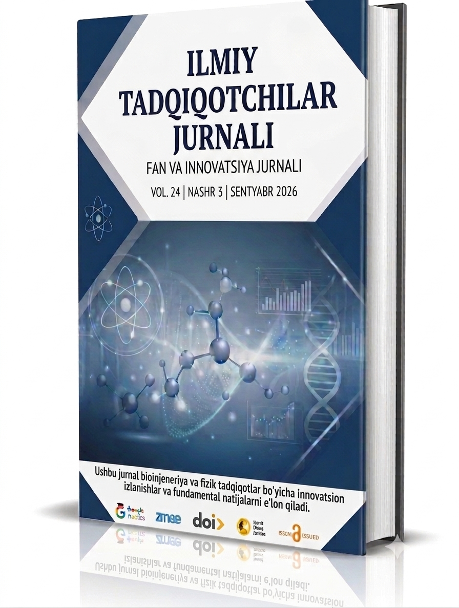 					View Vol. 1 No. 1 (2026): ILMIY TADQIQOTCHILAR
				